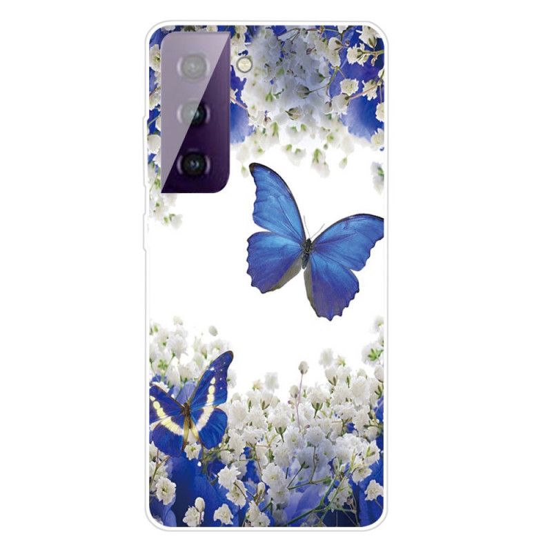 Coque Samsung Galaxy S21 5g Papillons Design