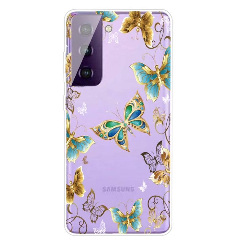 Coque Samsung Galaxy S21 5g Papillons Design