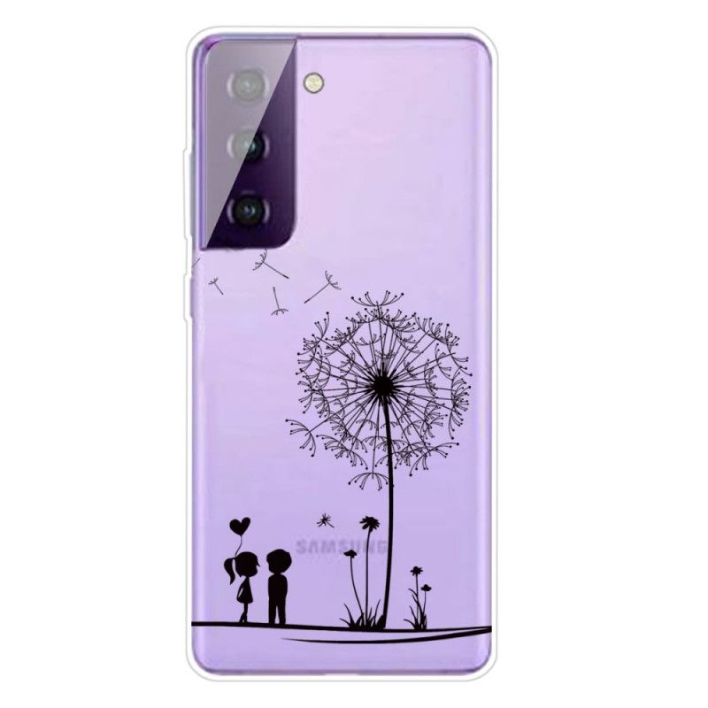 Coque Samsung Galaxy S21 5g Pissenlit Love