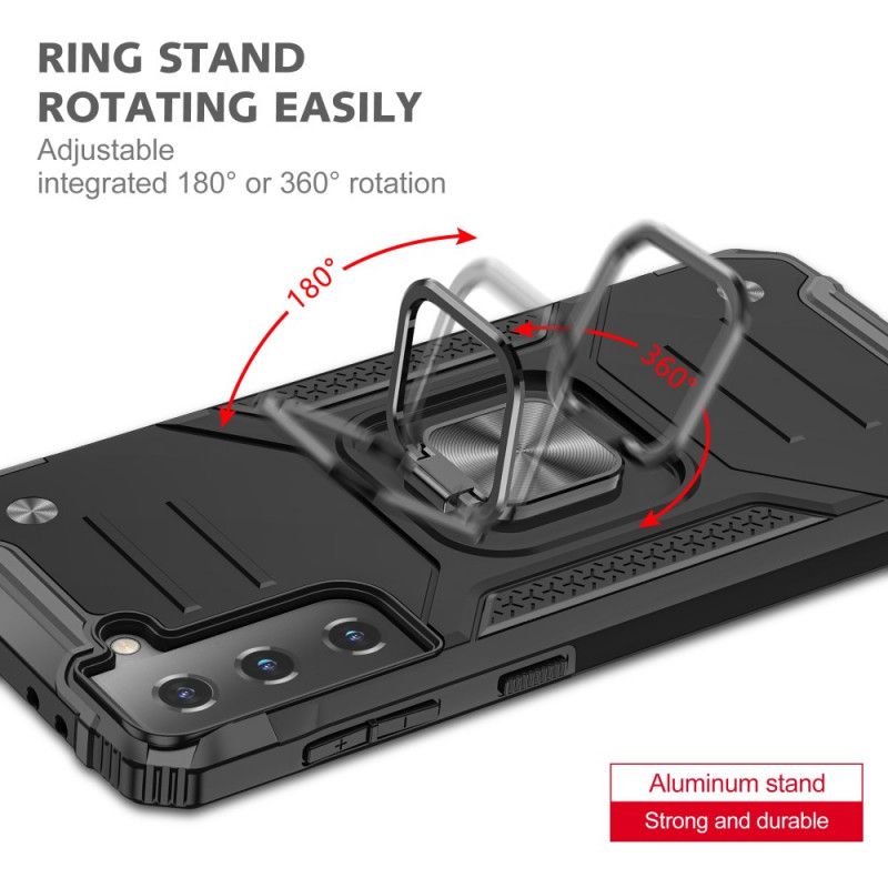 Coque Samsung Galaxy S21 5g Ring Résistante Détachable