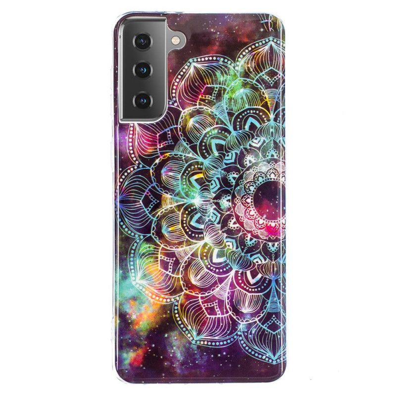 Coque Samsung Galaxy S21 5g Série Floralies Fluorescente