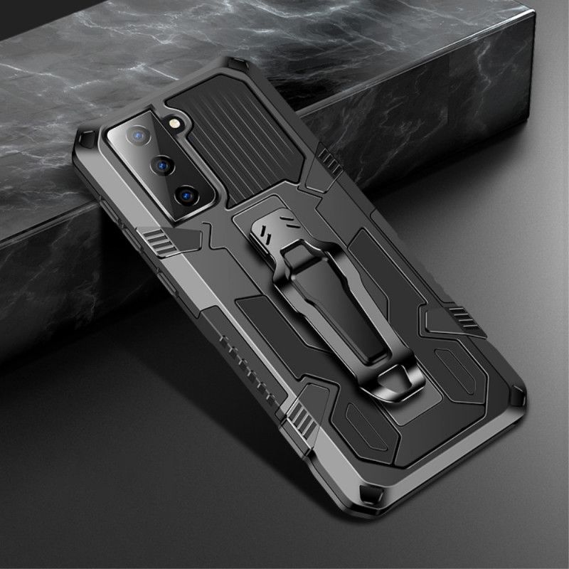 Coque Samsung Galaxy S21 5g Support Amovible Clip