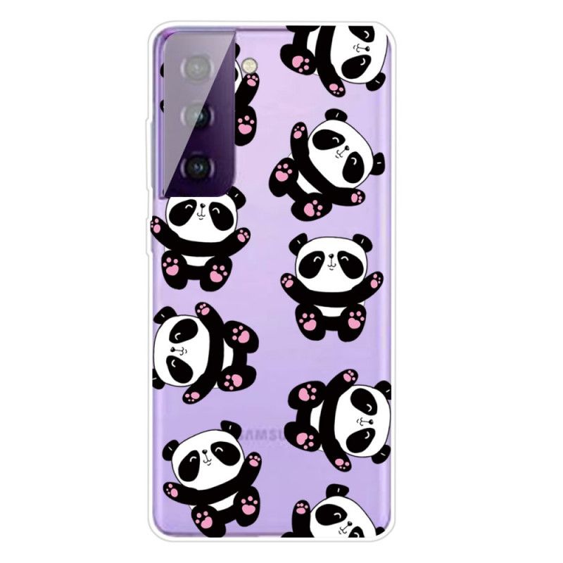 Coque Samsung Galaxy S21 5g Top Pandas Fun