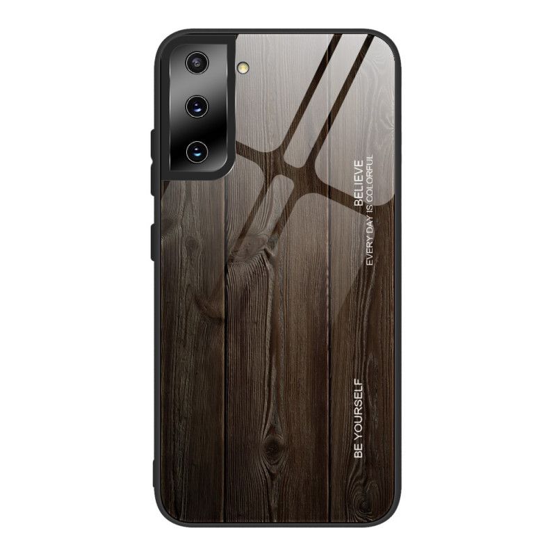 Coque Samsung Galaxy S21 5g Verre Trempé Design Bois