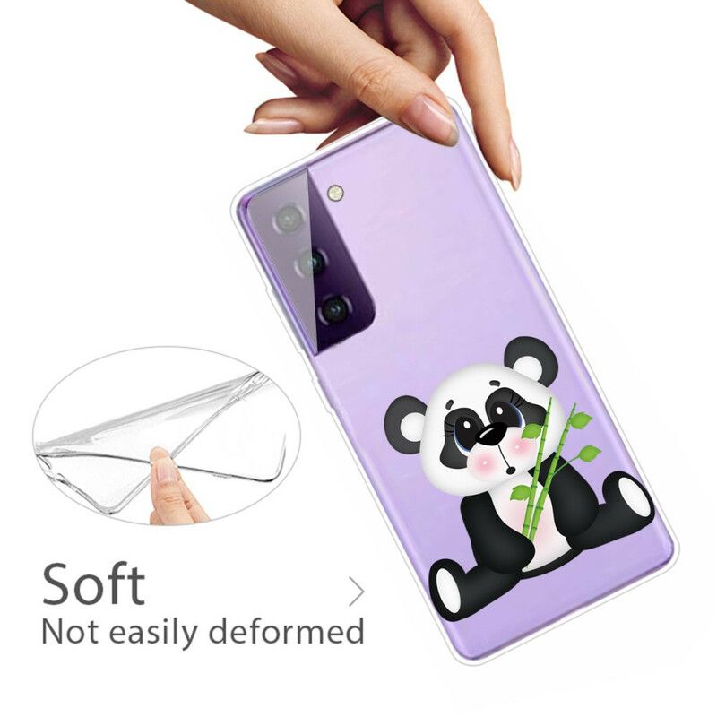 Coque Samsung Galaxy S21 FE Panda Triste