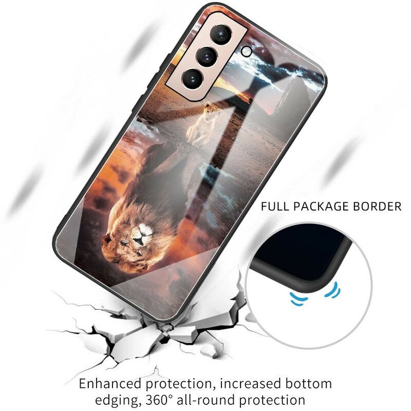 Coque Samsung Galaxy S21 FE Verre Trempé Rêve De Lionceau