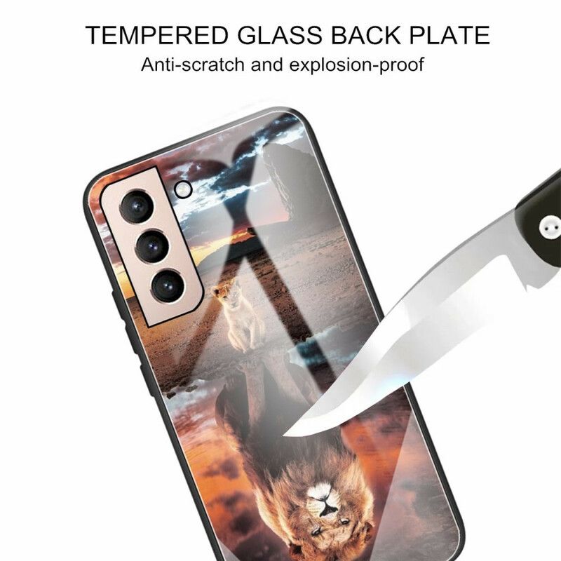 Coque Samsung Galaxy S21 FE Verre Trempé Rêve De Lionceau