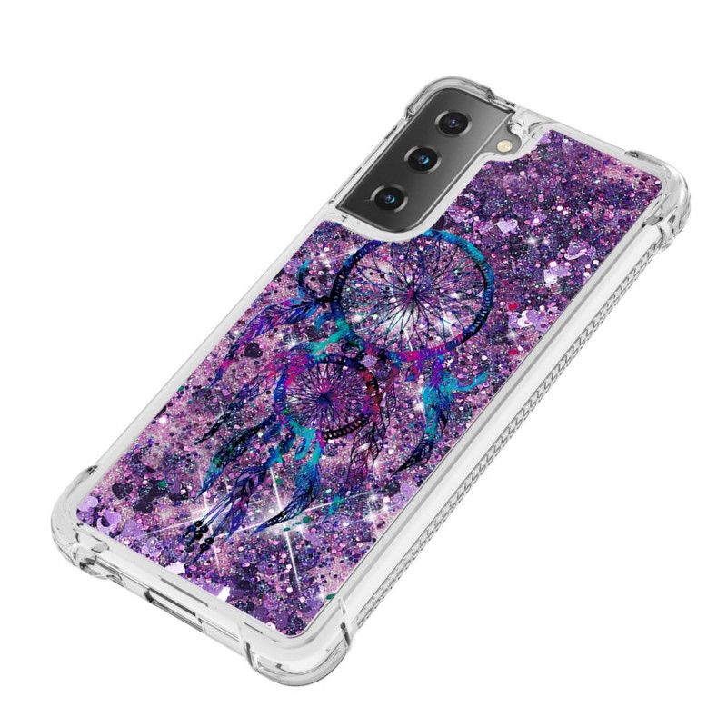 Coque Samsung Galaxy S21 Plus 5g Attrape Rêves Paillettes