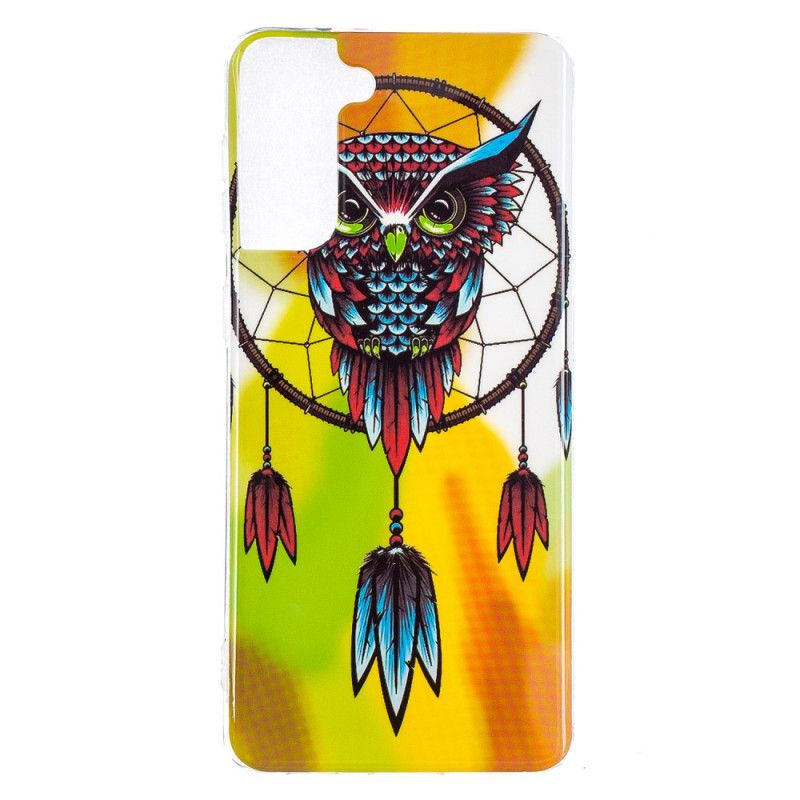 Coque Samsung Galaxy S21 Plus 5g Attrape Rêves Unique Fluorescente