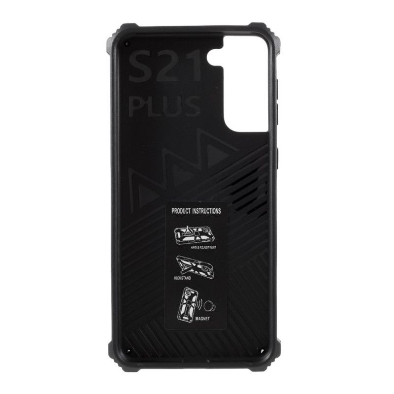 Coque Samsung Galaxy S21 Plus 5g Bicolore Support Amovible