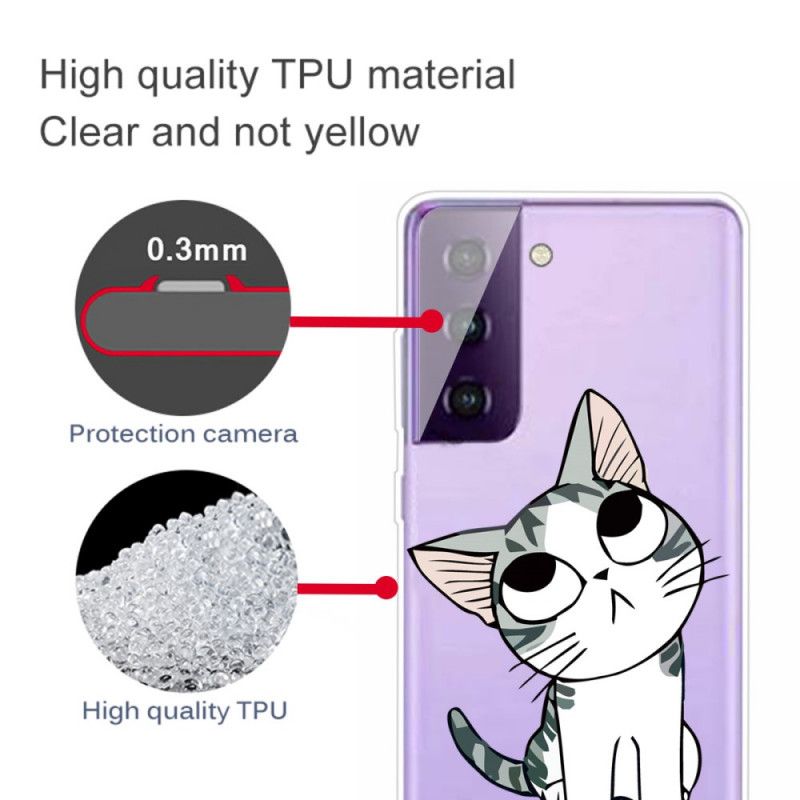 Coque Samsung Galaxy S21 Plus 5g Charmant Chat