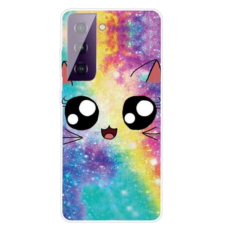 Coque Samsung Galaxy S21 Plus 5g Chat Cartoon