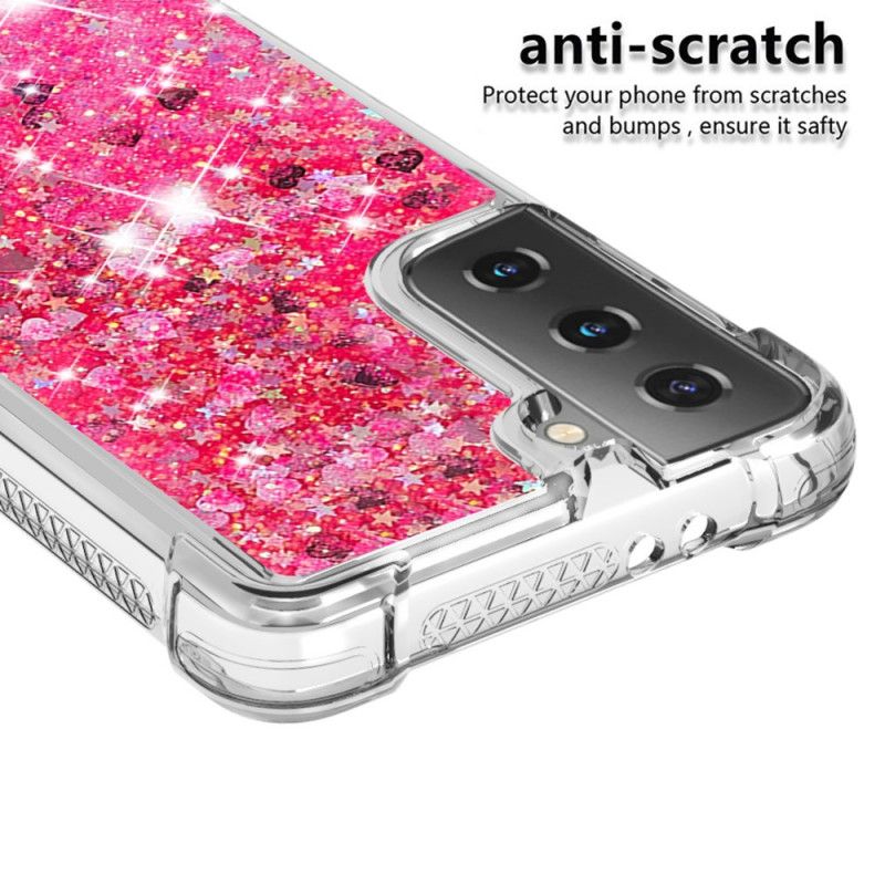 Coque Samsung Galaxy S21 Plus 5g Désires Paillettes