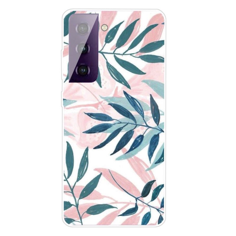 Coque Samsung Galaxy S21 Plus 5g Feuilles