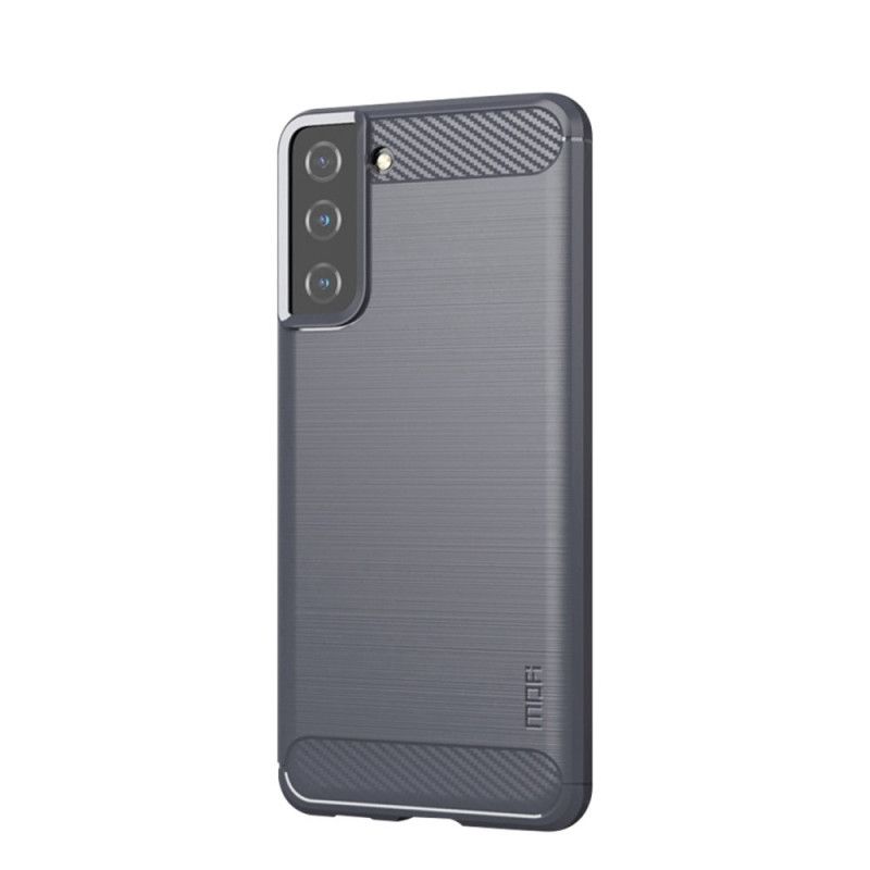 Coque Samsung Galaxy S21 Plus 5g Fibre Carbone Brossée Mofi