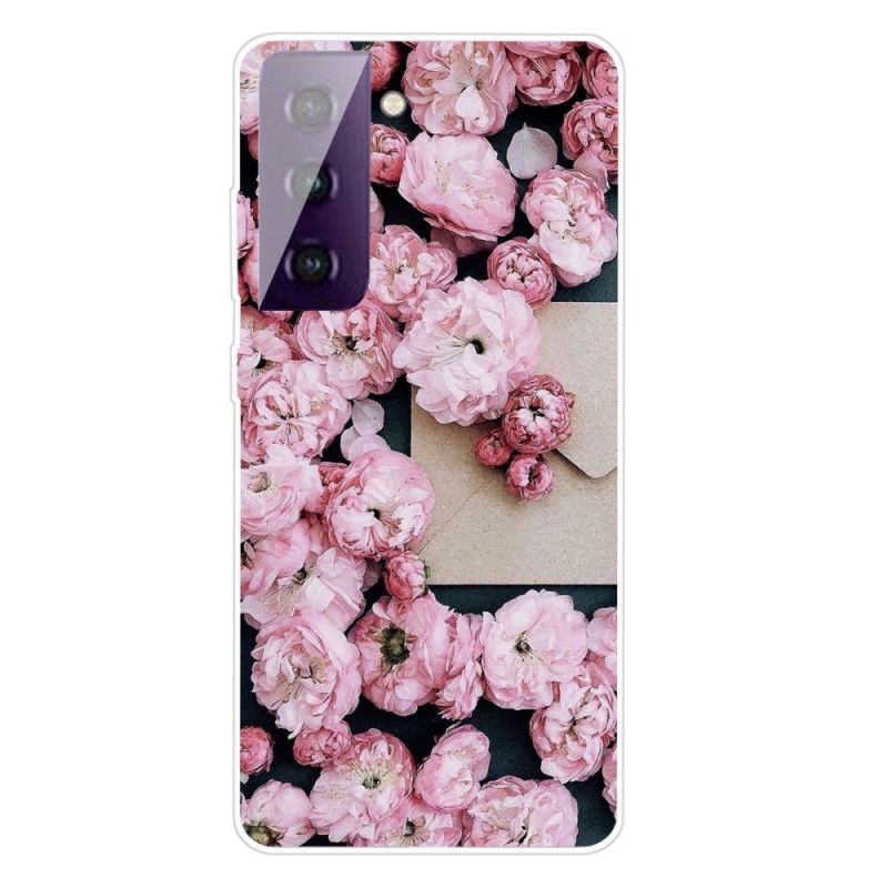 Coque Samsung Galaxy S21 Plus 5g Fleurs Intenses