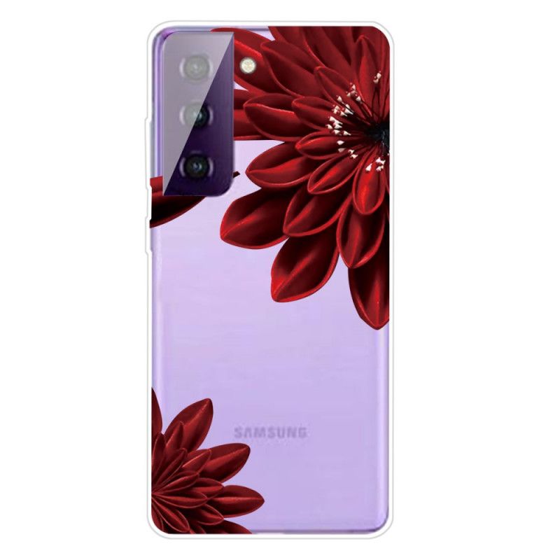 Coque Samsung Galaxy S21 Plus 5g Fleurs Sauvages