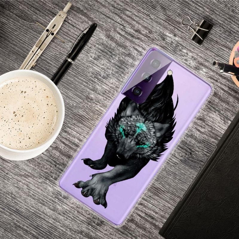 Coque Samsung Galaxy S21 Plus 5g Loup Graphique