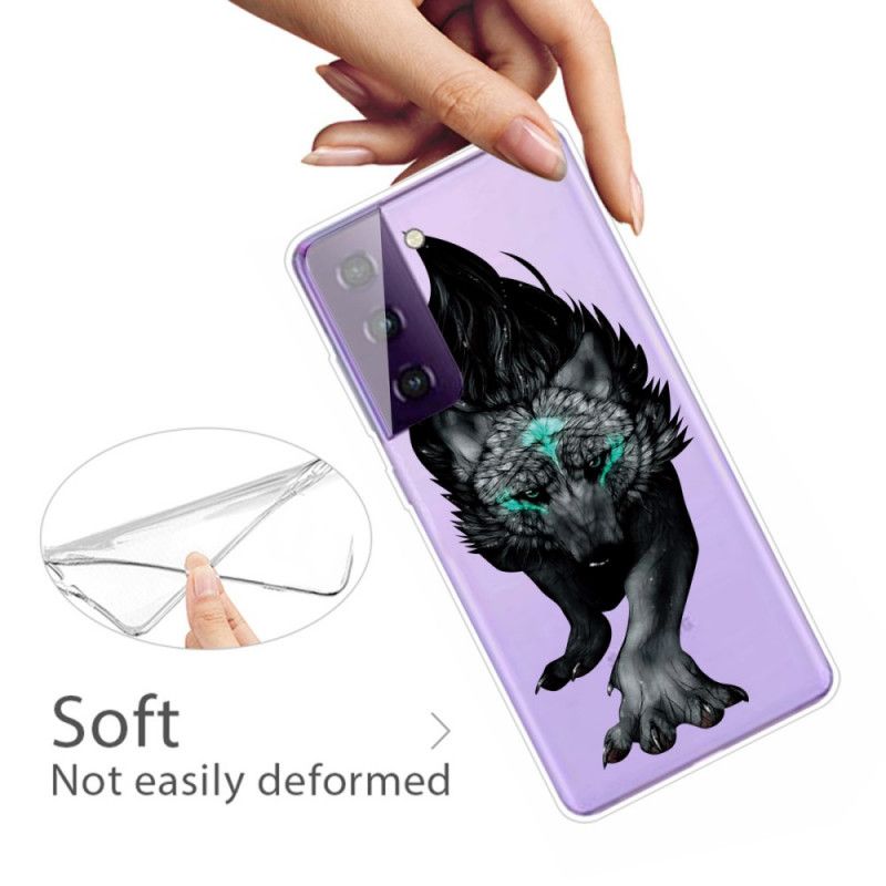 Coque Samsung Galaxy S21 Plus 5g Loup Graphique