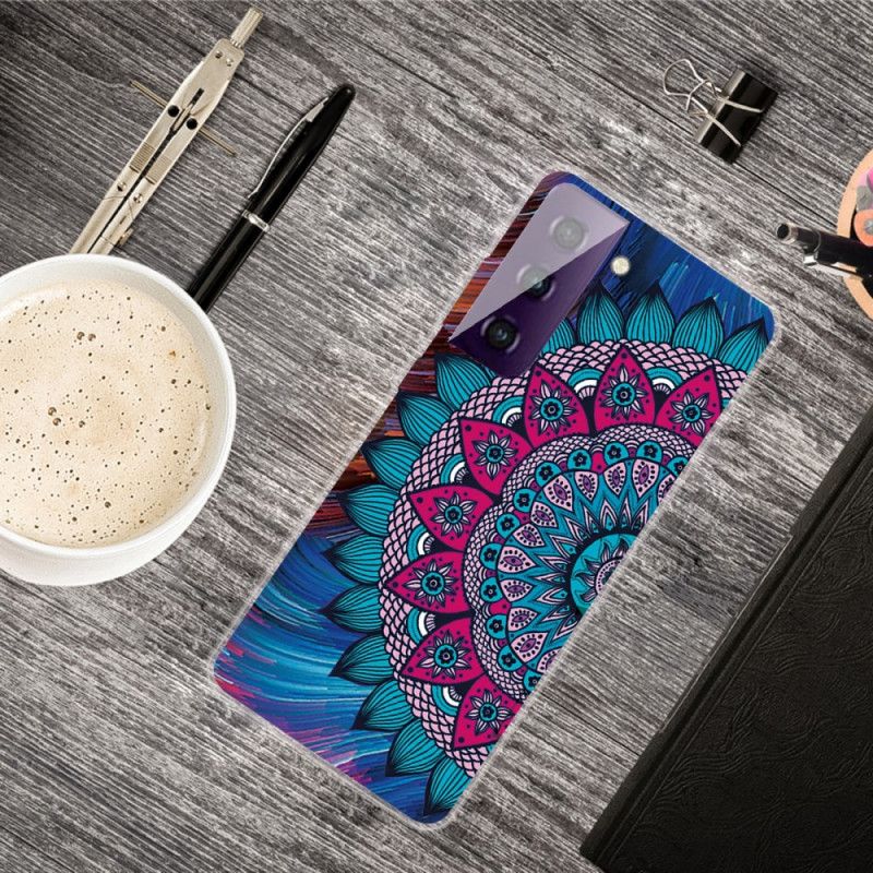 Coque Samsung Galaxy S21 Plus 5g Mandala Coloré