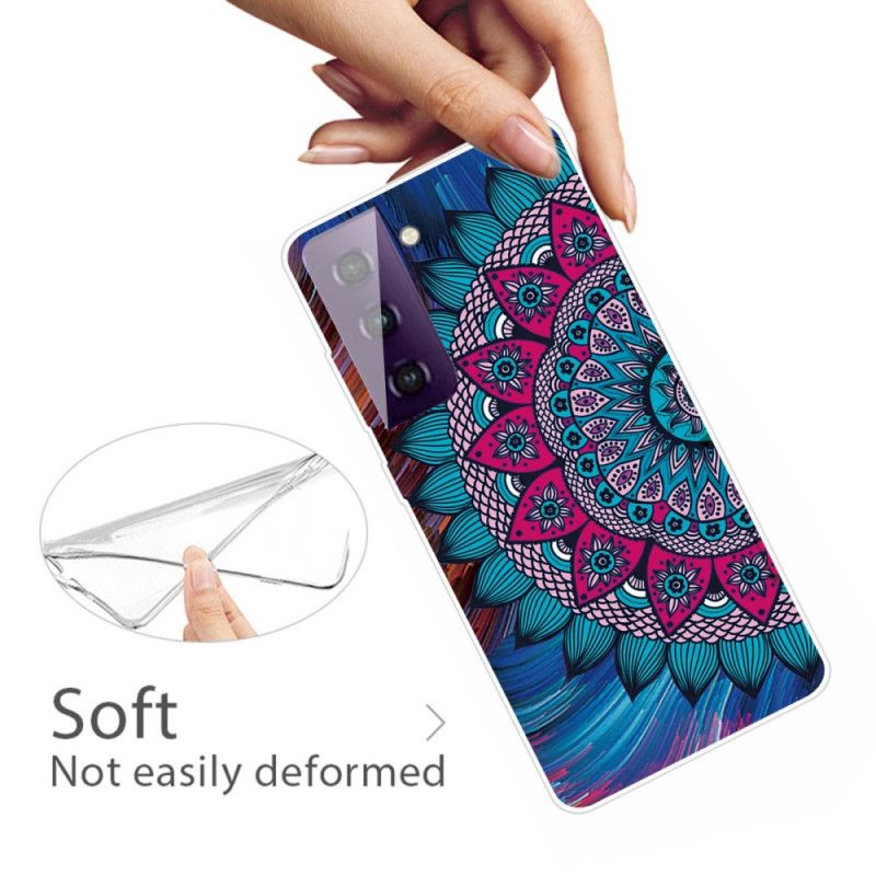 Coque Samsung Galaxy S21 Plus 5g Mandala Coloré