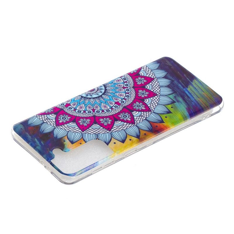 Coque Samsung Galaxy S21 Plus 5g Mandala Coloré Fluorescente