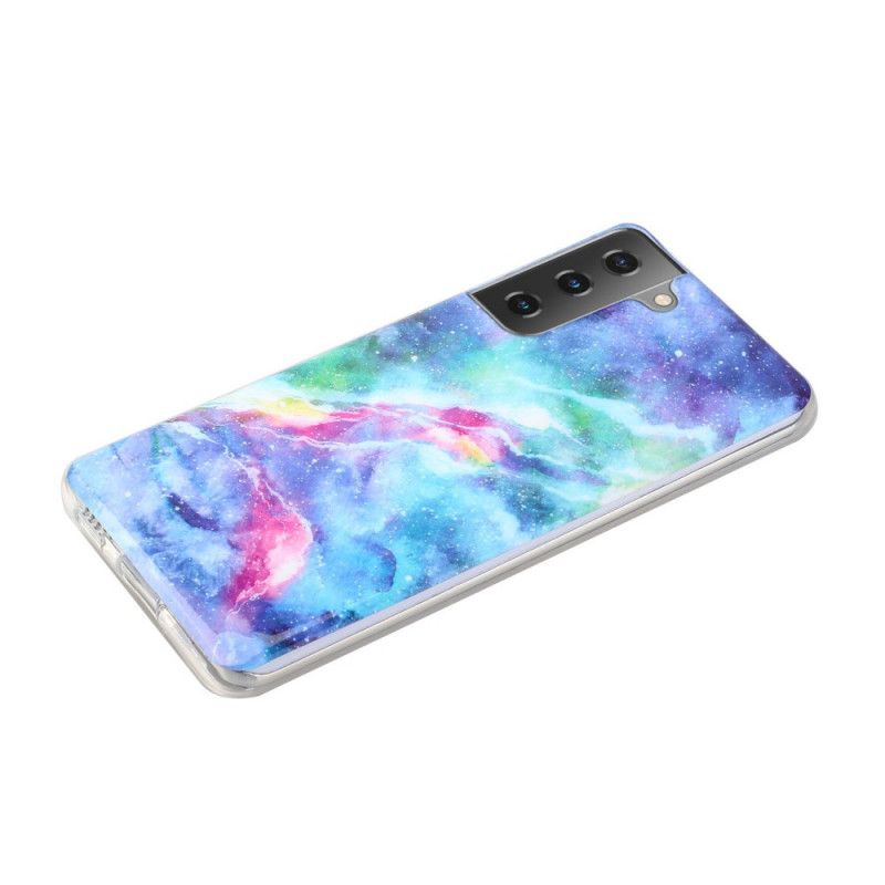 Coque Samsung Galaxy S21 Plus 5g Marbre Enchanté