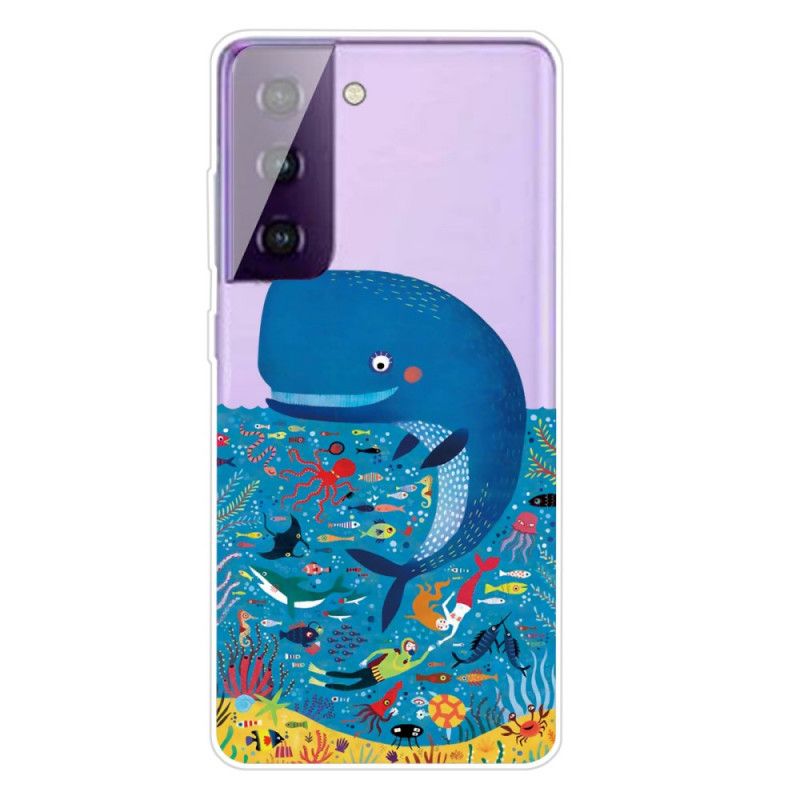 Coque Samsung Galaxy S21 Plus 5g Monde Marin