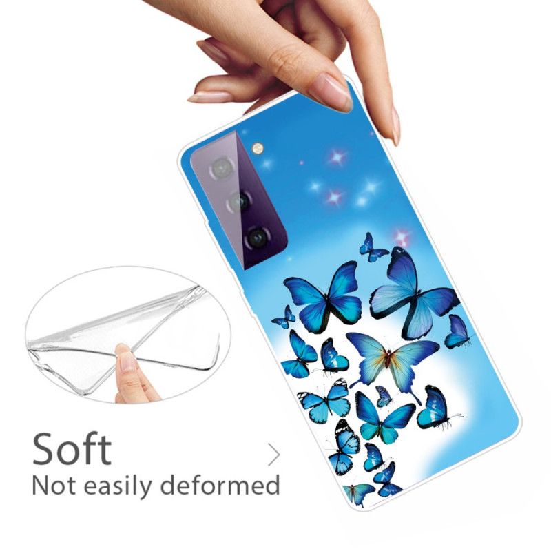 Coque Samsung Galaxy S21 Plus 5g Papillons Papillons