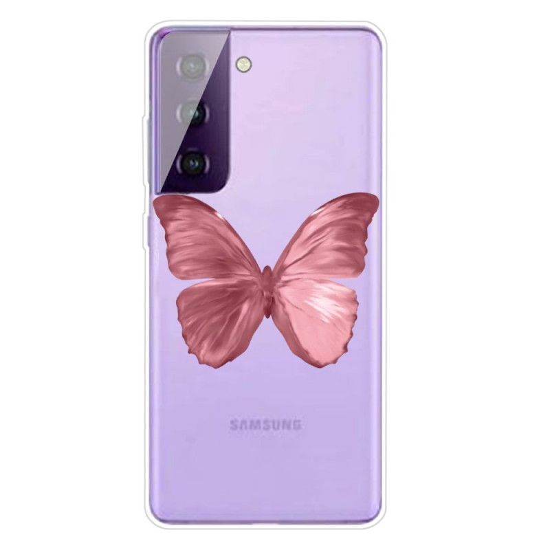 Coque Samsung Galaxy S21 Plus 5g Papillons Sauvages