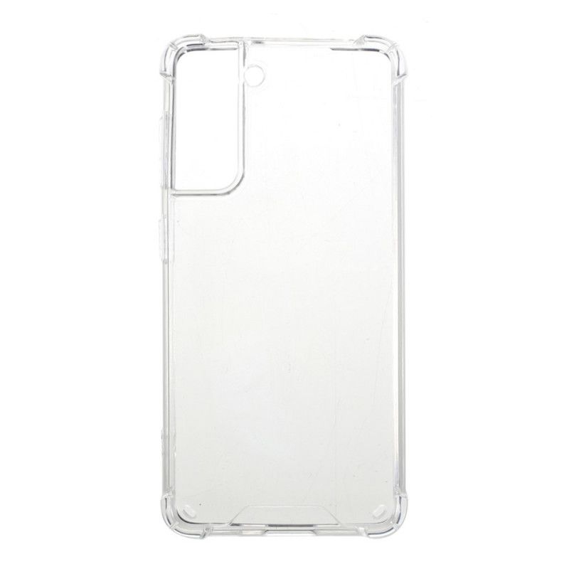 Coque Samsung Galaxy S21 Plus 5g Transparente Coins Renforcés