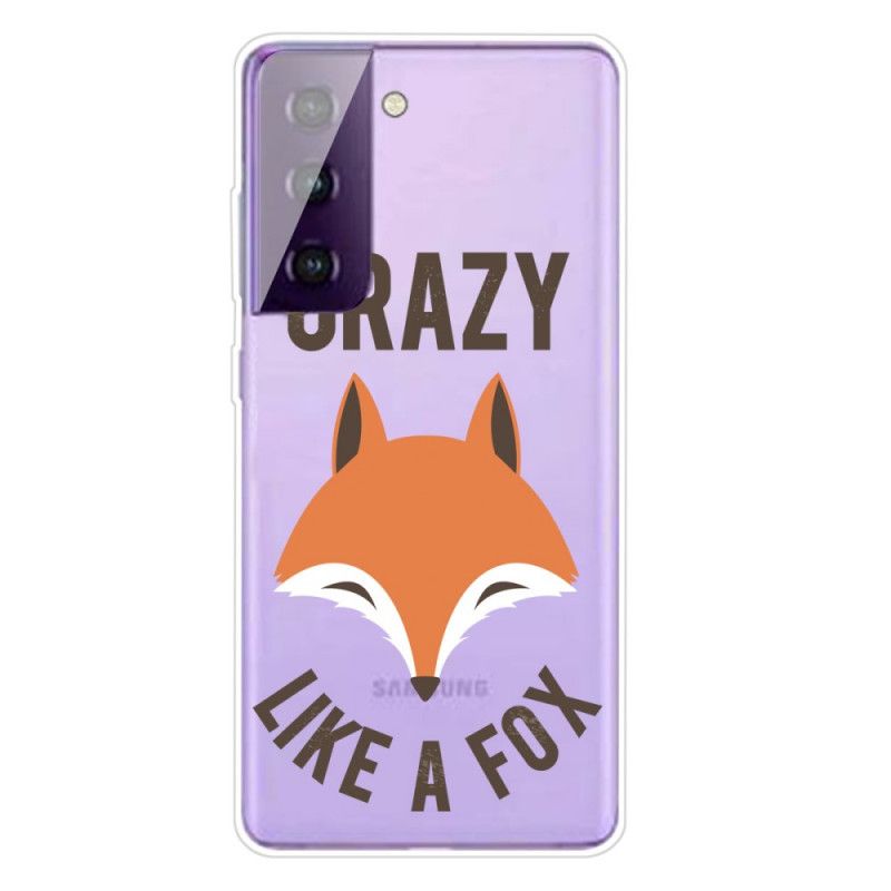 Coque Samsung Galaxy S21 Plus Renard / Crazy Like A Fox