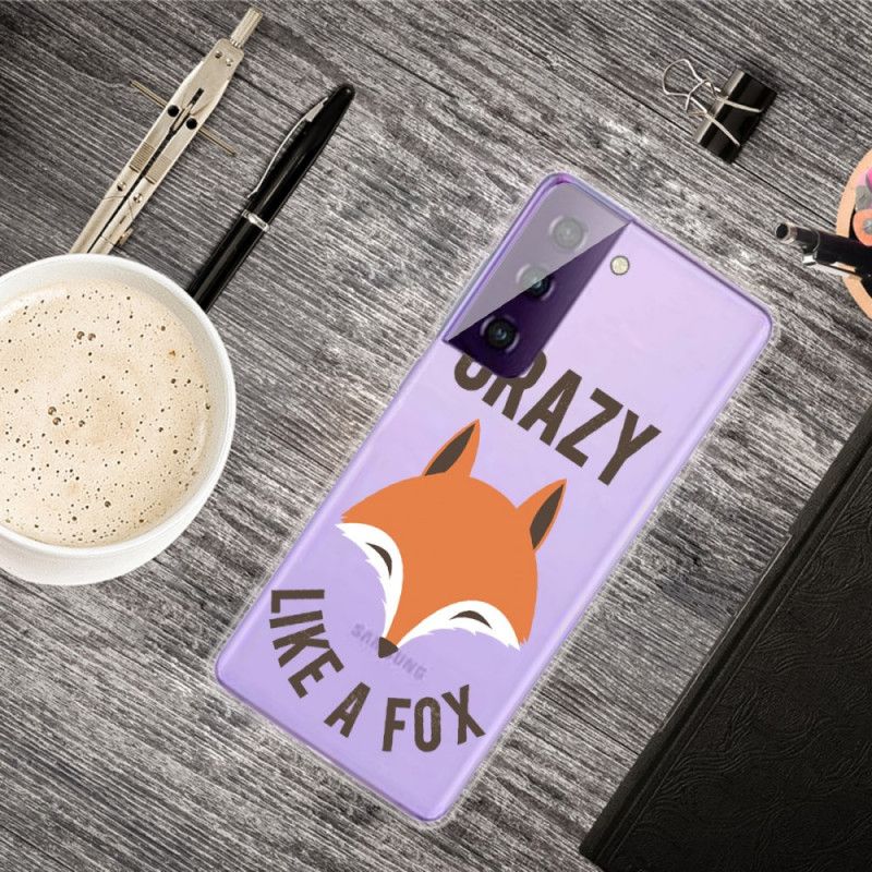 Coque Samsung Galaxy S21 Plus Renard / Crazy Like A Fox