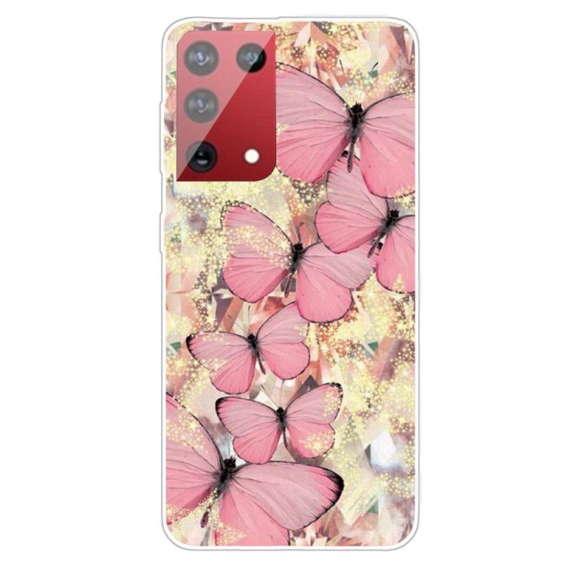 Coque Samsung Galaxy S21 Ultra 5g Beaux Papillons