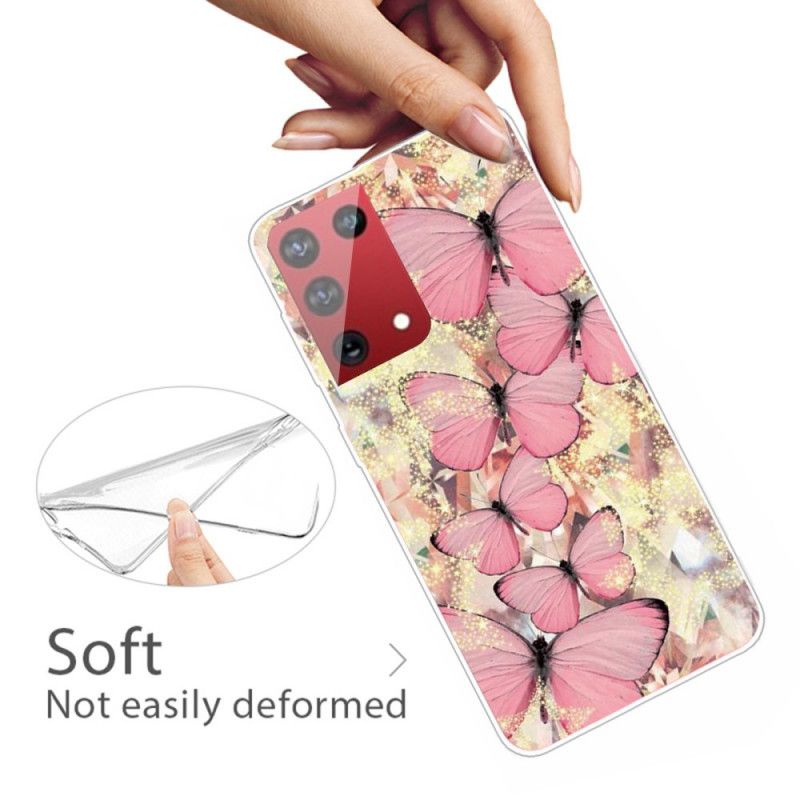 Coque Samsung Galaxy S21 Ultra 5g Beaux Papillons