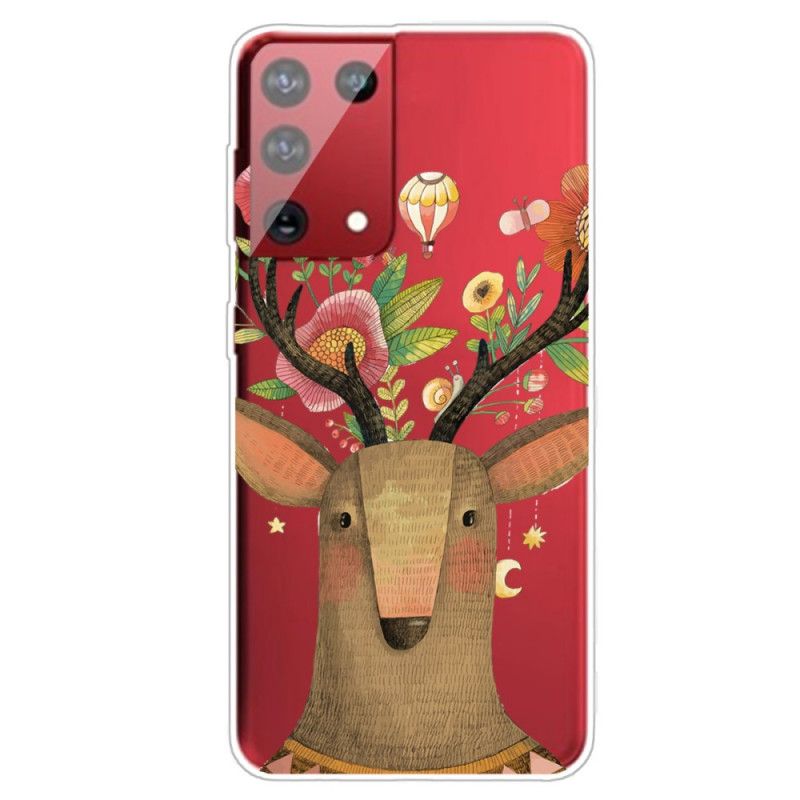 Coque Samsung Galaxy S21 Ultra 5g Cerf Tribal