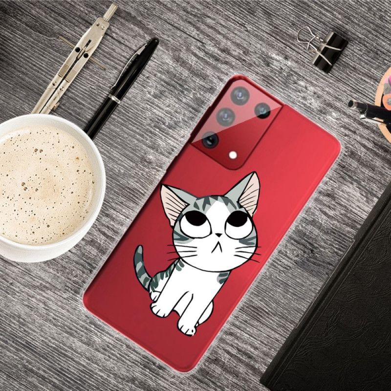 Coque Samsung Galaxy S21 Ultra 5g Charmant Chat
