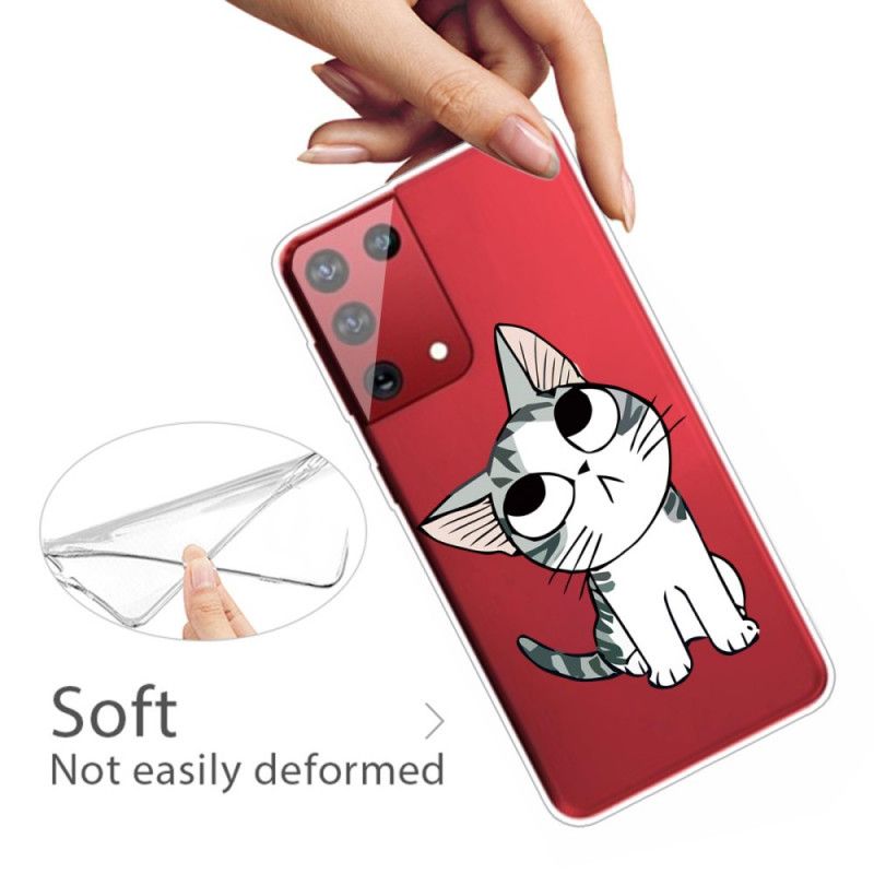 Coque Samsung Galaxy S21 Ultra 5g Charmant Chat