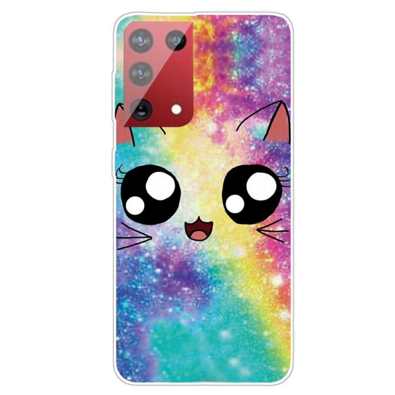 Coque Samsung Galaxy S21 Ultra 5g Chat Cartoon