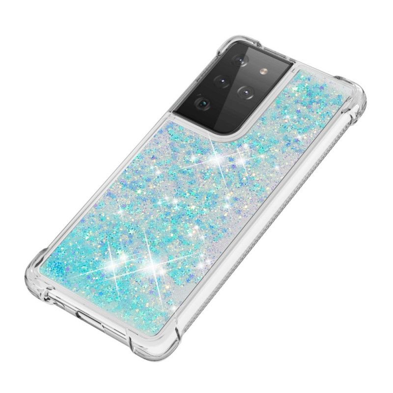 Coque Samsung Galaxy S21 Ultra 5g Désires Paillettes