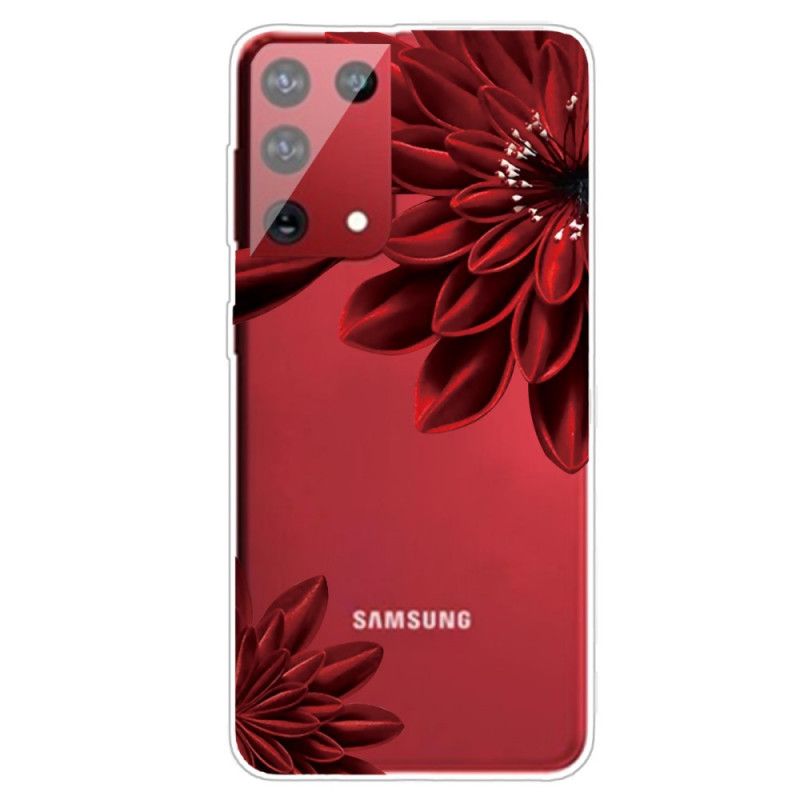Coque Samsung Galaxy S21 Ultra 5g Fleurs Sauvages
