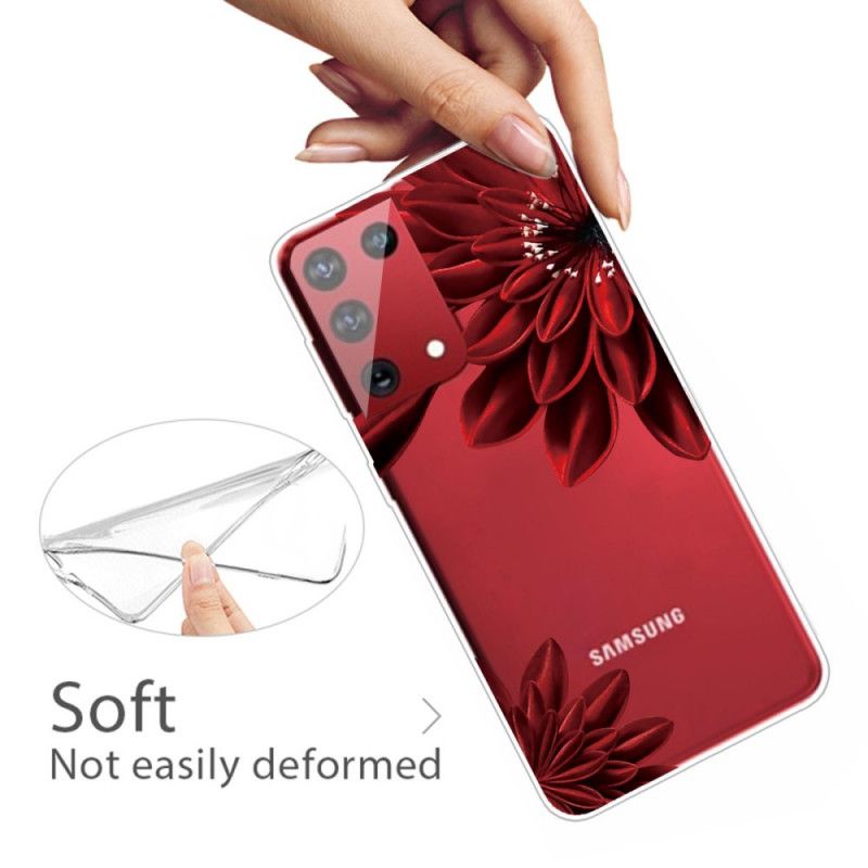 Coque Samsung Galaxy S21 Ultra 5g Fleurs Sauvages