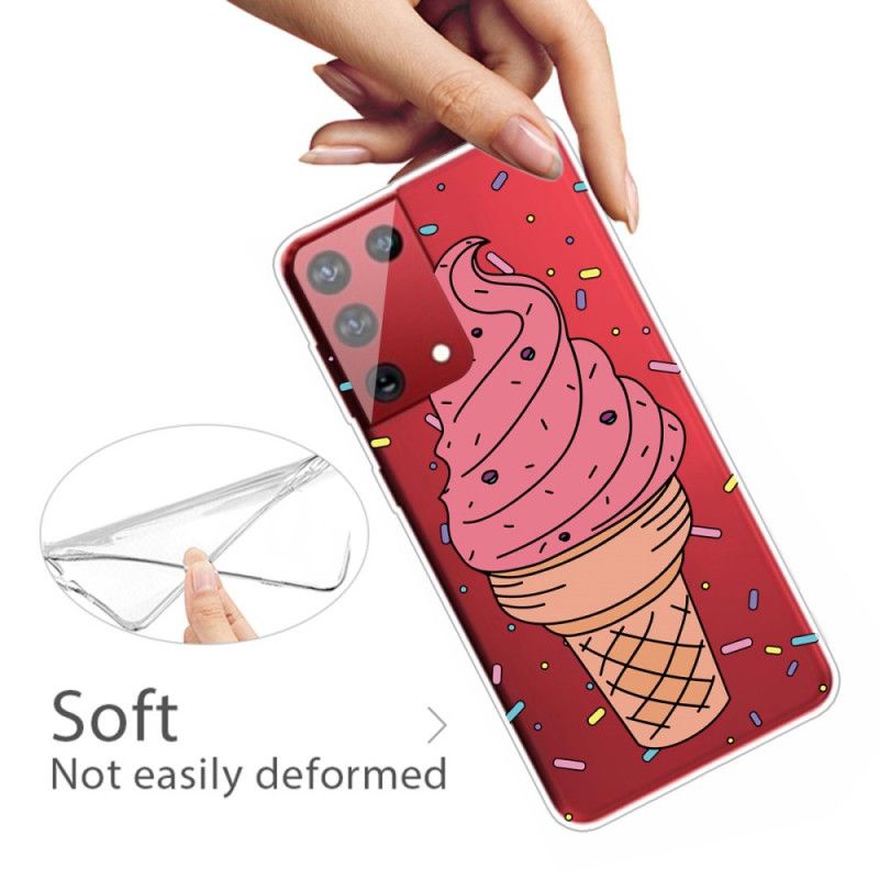 Coque Samsung Galaxy S21 Ultra 5g Ice Cream