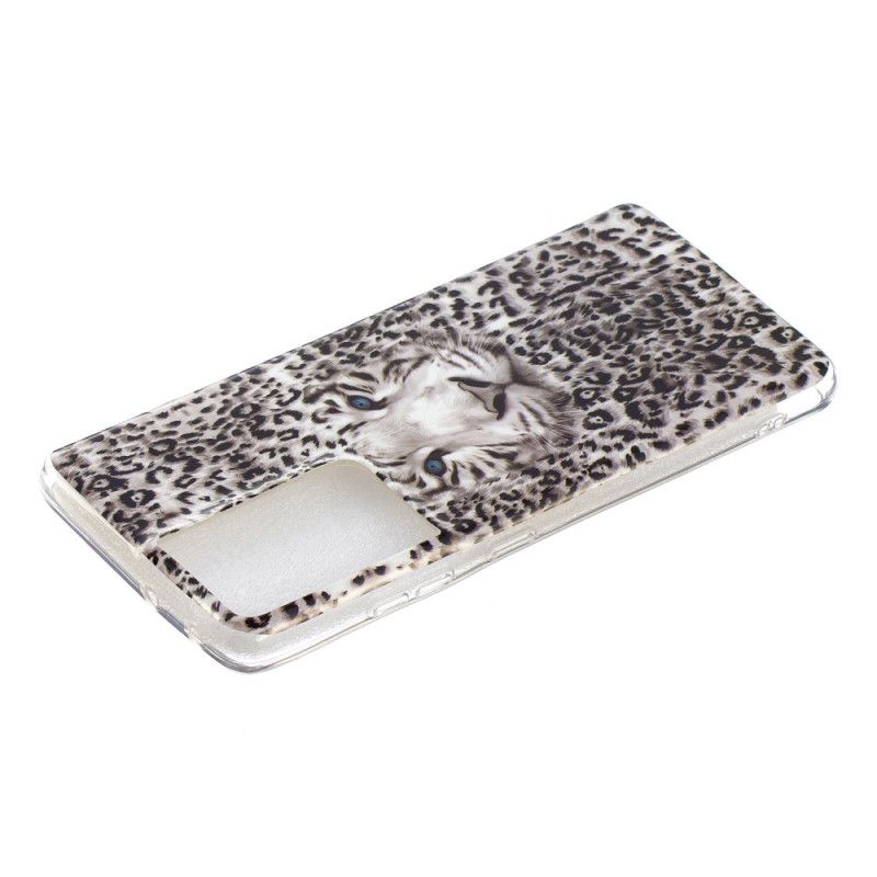 Coque Samsung Galaxy S21 Ultra 5g Leopard Fluorescente