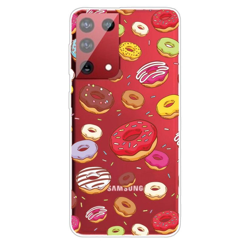 Coque Samsung Galaxy S21 Ultra 5g Love Donuts