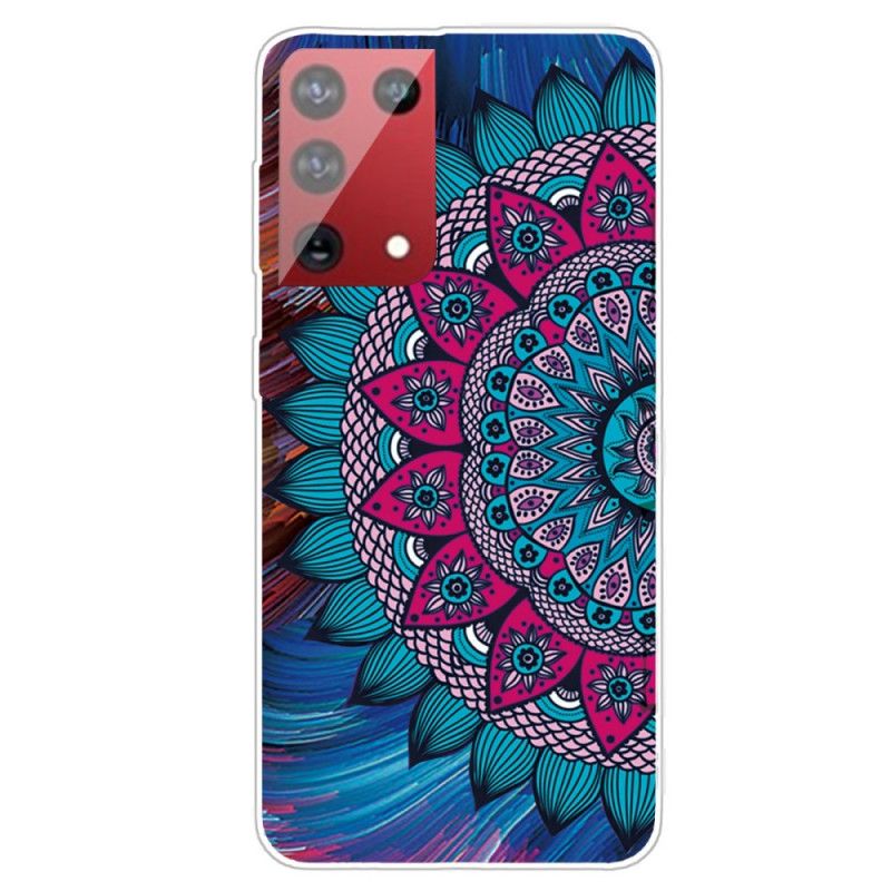 Coque Samsung Galaxy S21 Ultra 5g Mandala Coloré