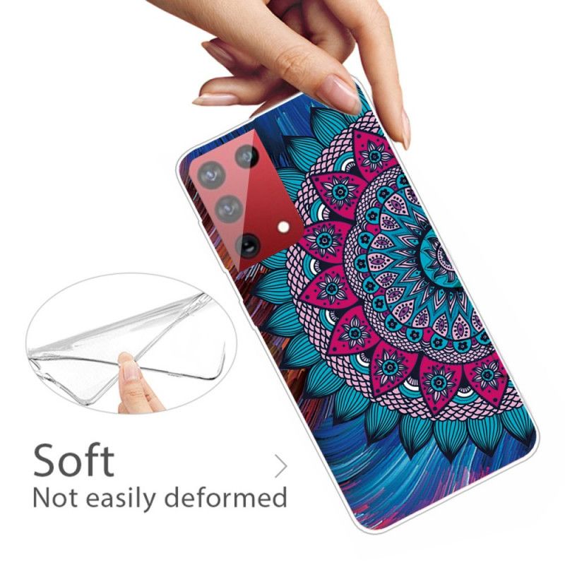 Coque Samsung Galaxy S21 Ultra 5g Mandala Coloré