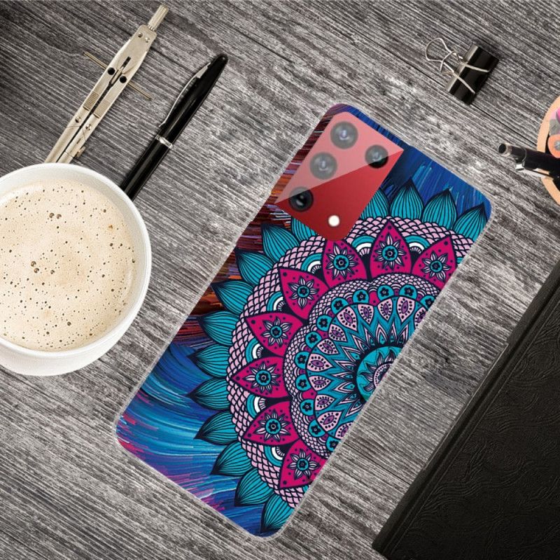 Coque Samsung Galaxy S21 Ultra 5g Mandala Coloré