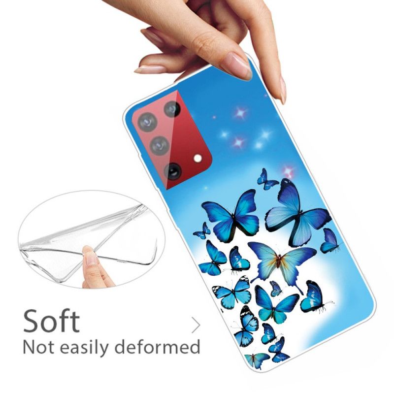Coque Samsung Galaxy S21 Ultra 5g Papillons Papillons