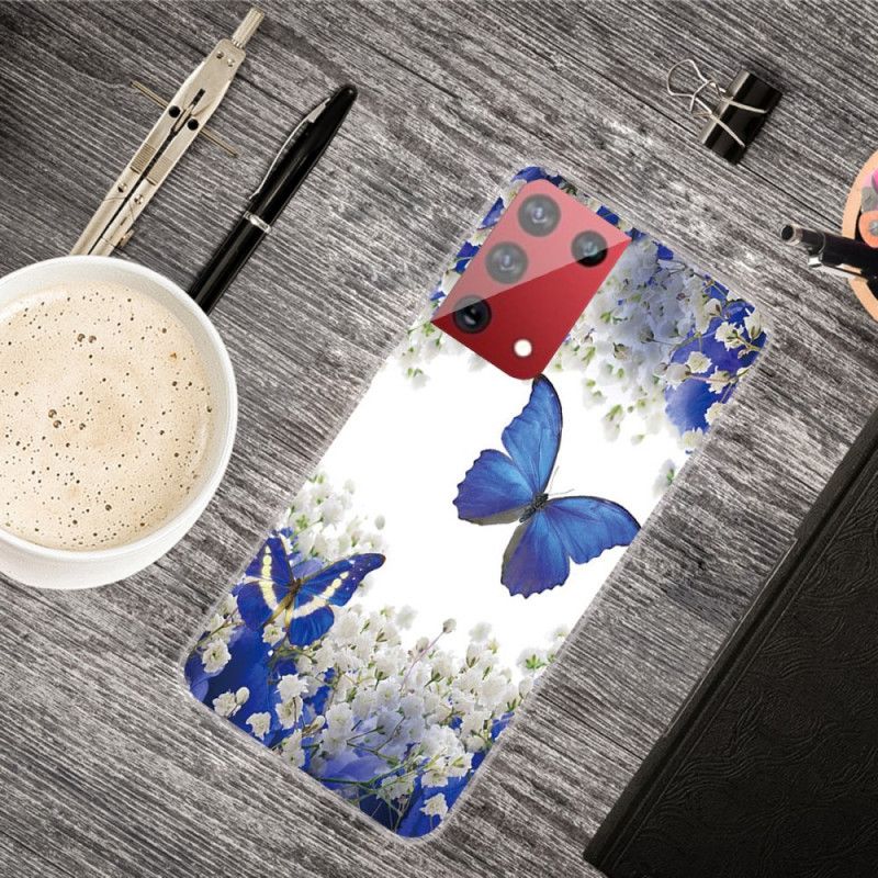 Coque Samsung Galaxy S21 Ultra 5g Papillons Design